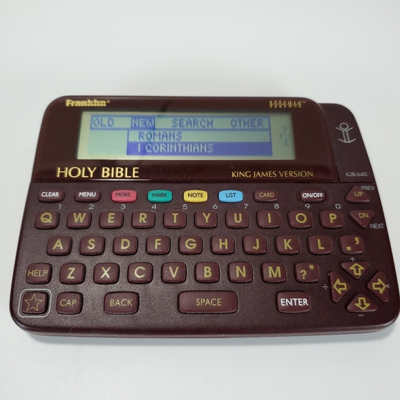 Franklin Other Franklin Bookman Electronic King James Bible Model